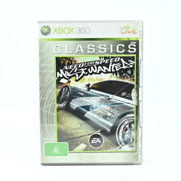 Need For Speed Most Wanted - Xbox 360 Game + Manual - PAL - MINT DISC!