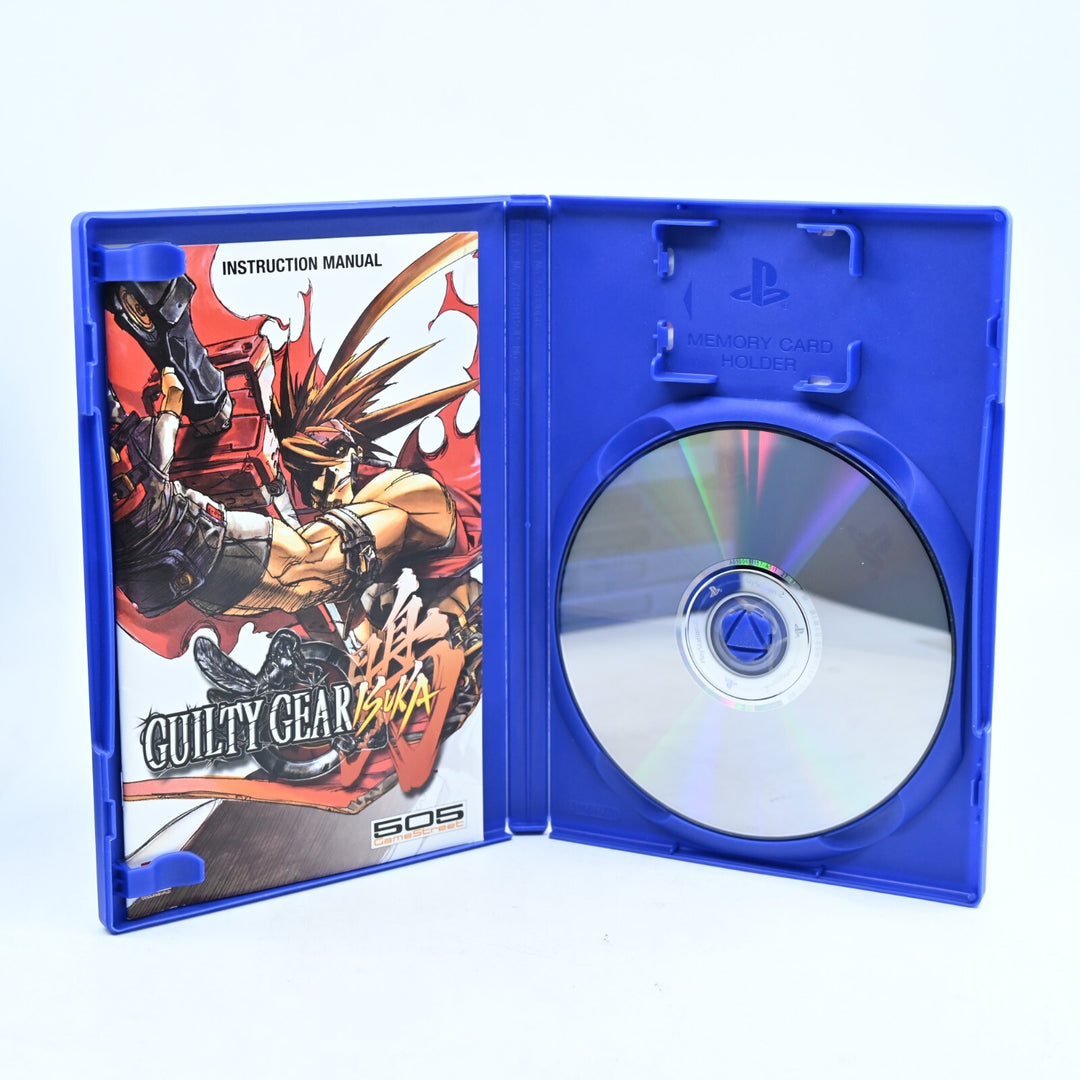 Guilty Gear Isuka - Sony Playstation 2 / PS2 Game + Manual - PAL - MINT DISC!