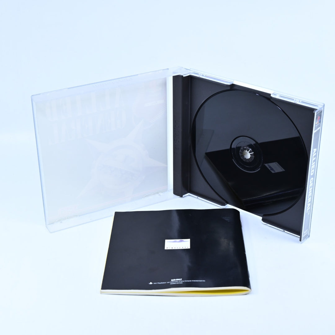 Allied General - Sony Playstation 1 / PS1 Game + Manual - PAL - MINT DISC!