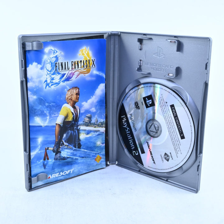 Final Fantasy X - Sony Playstation 2 / PS2 Game + Manual - PAL - MINT DISC!