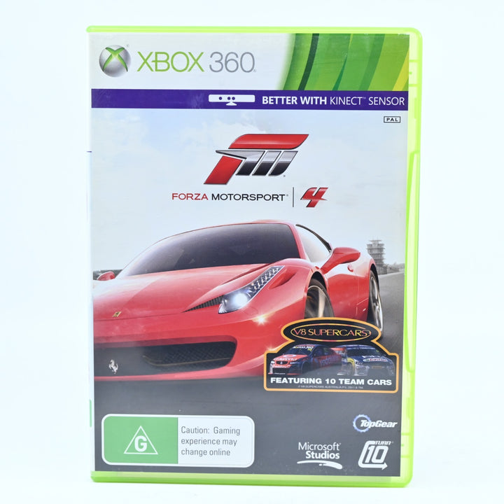 Forza Motorsport 4: Essentials Edition - Xbox 360 Game + Manual - PAL