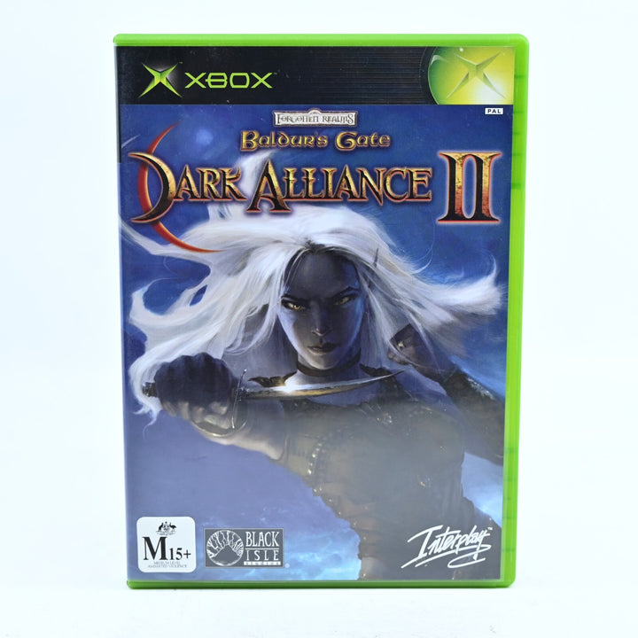 Baldur's Gate: Dark Alliance II - Original Xbox Game + Manual - PAL - FREE POST!