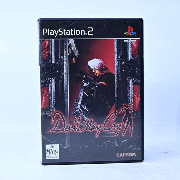 Devil May Cry - Sony Playstation 2 / PS2 Game + Manual - PAL - MINT DISC!