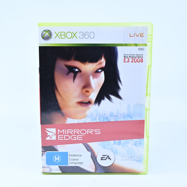Mirror's Edge - Xbox 360 Game + Manual - PAL - MINT DISC!
