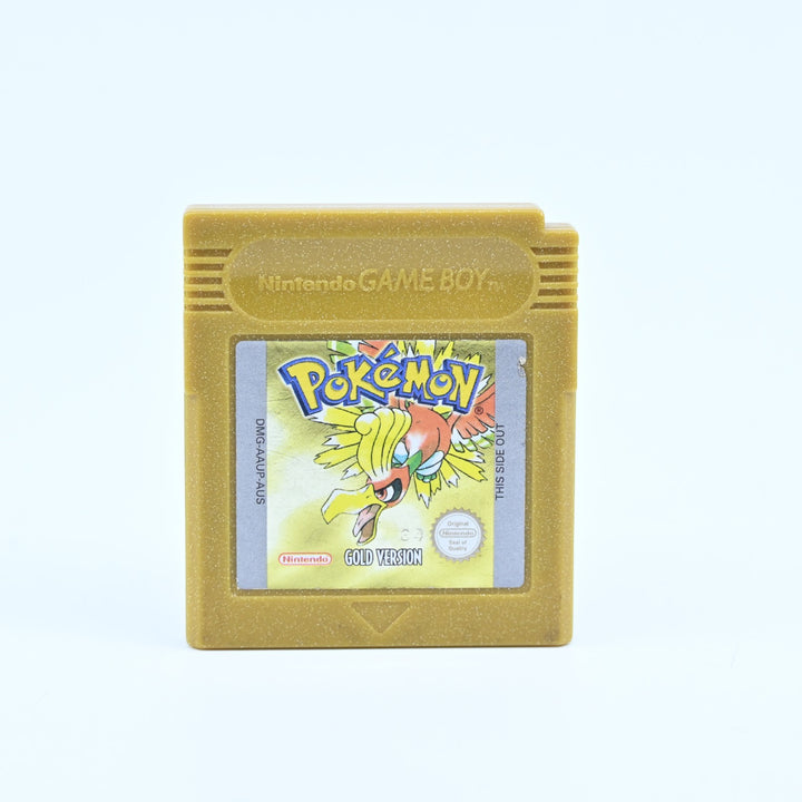 Pokemon Gold Version - Nintendo Gameboy Color Game - PAL - NEW SAVE BATTERY!