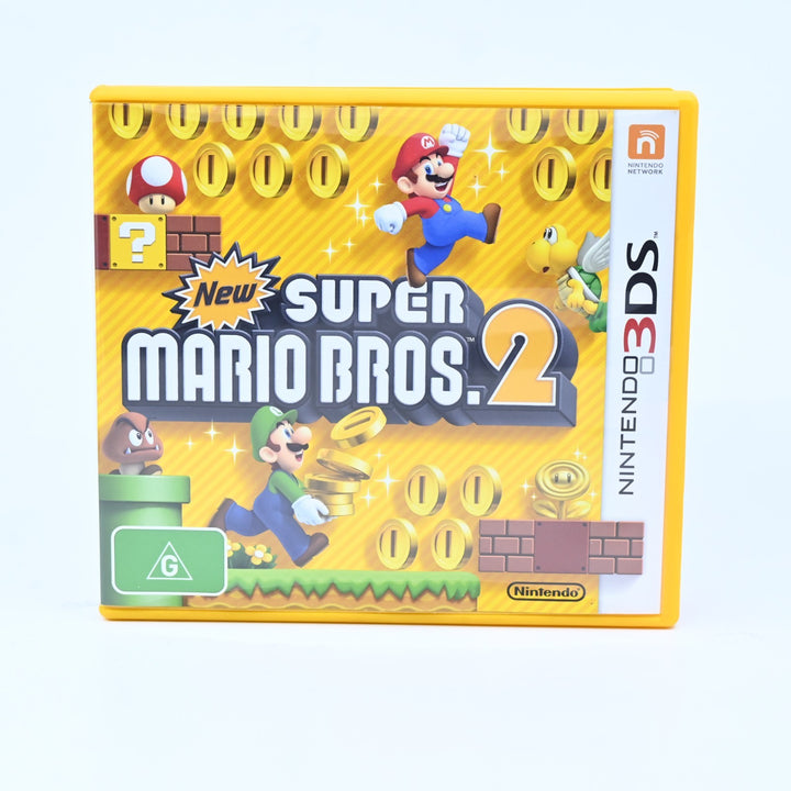 New Super Mario Bros. 2 Gold Coin Edition - Nintendo 3DS Game - PAL + Manual