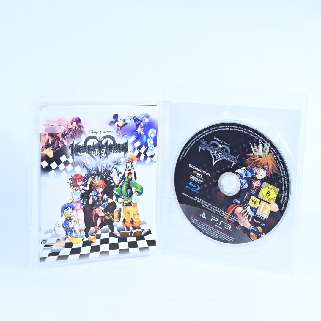 Kingdom Hearts HD 1.5 ReMix - Sony Playstation 3 / PS3 Game + Manual