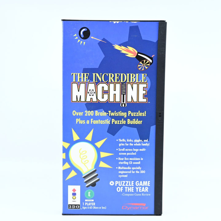 The Incredible Machine - 3DO Boxed Game + Manual - PAL - FREE POST!