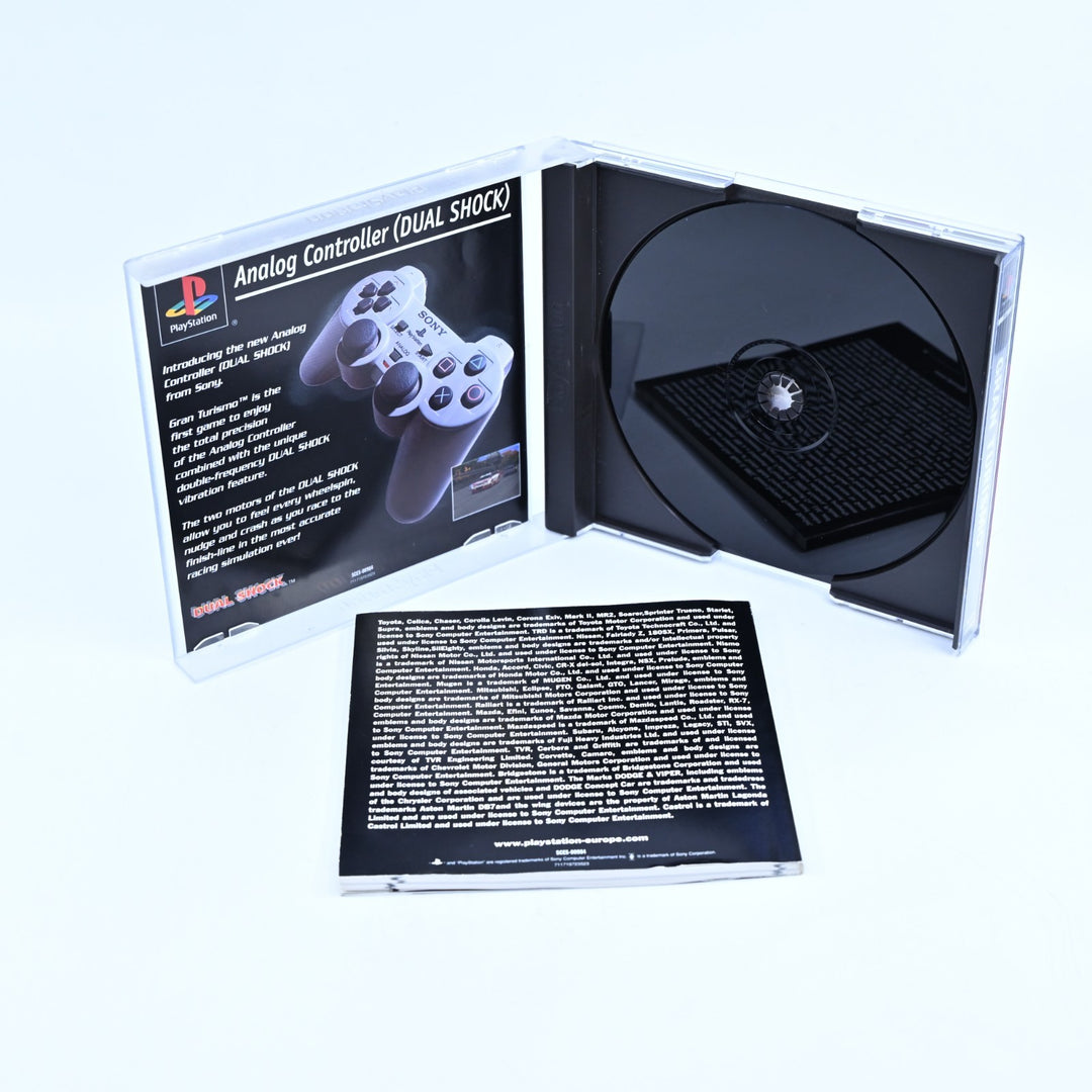 Gran Turismo - Sony Playstation 1 / PS1 Game + Manual - PAL - MINT DISC!