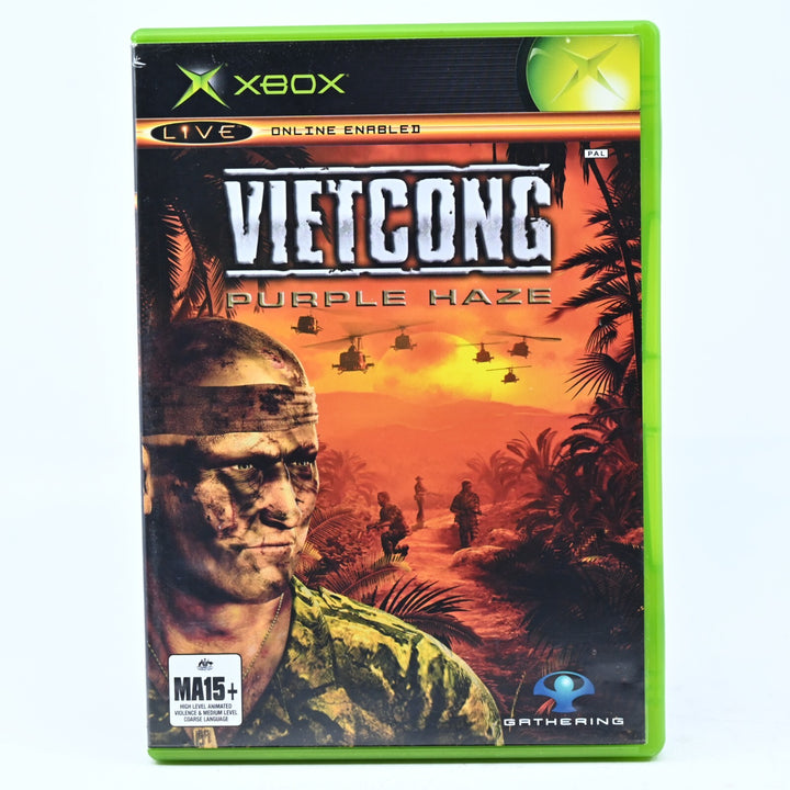 Vietcong: Purple Haze - Original Xbox Game + Manual - PAL - MINT DISC!