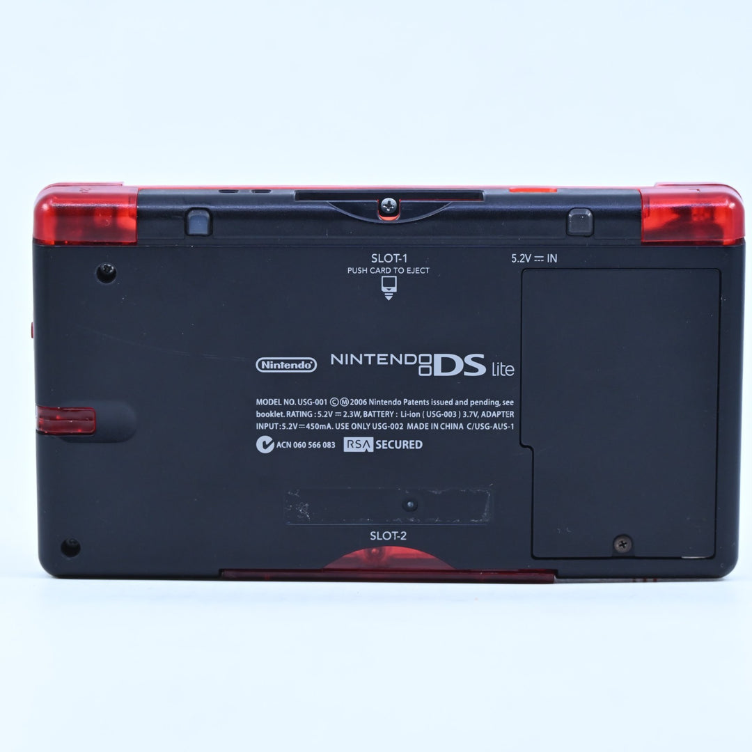 Red/Black - Custom Gameboy Macro - Nintendo Gameboy Advance / GBA Console - PAL