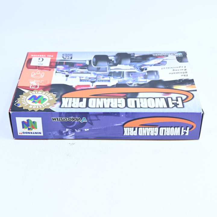 F-1 World Grand Prix - N64 / Nintendo 64 Boxed Game - PAL - FREE POST!