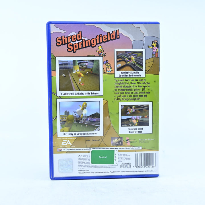 The Simpsons Skateboarding - Sony Playstation 2 / PS2 Game - No Manual - PAL