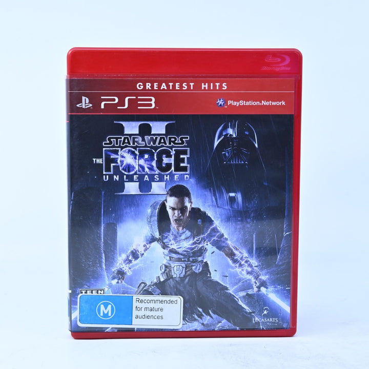 Star Wars: The Force Unleashed II - Sony Playstation 3 / PS3 Game + Manual