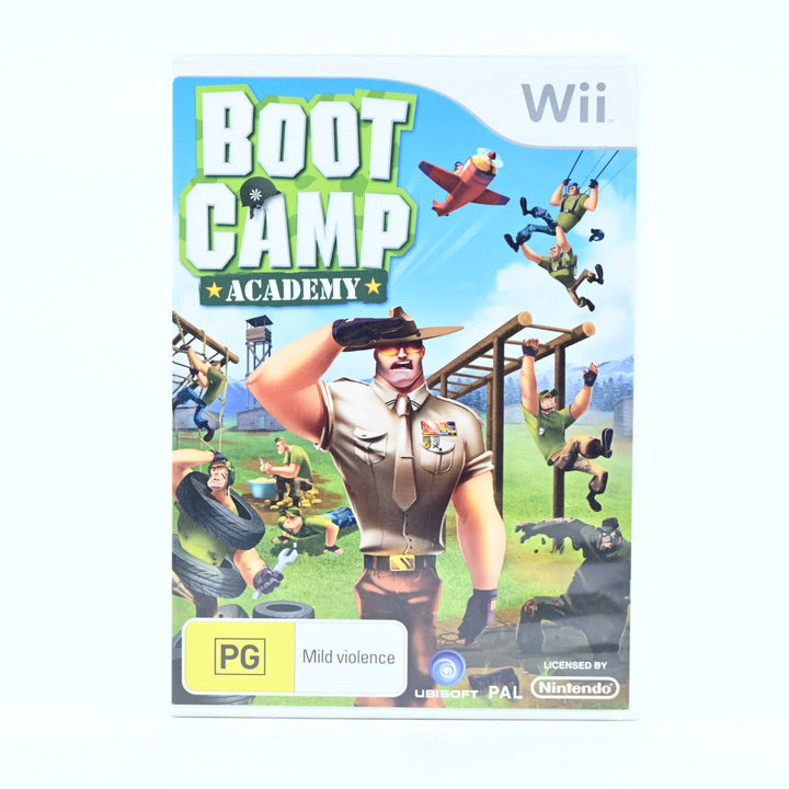 Boot Camp: Academy - Nintendo Wii Game + Manual - PAL - MINT DISC!