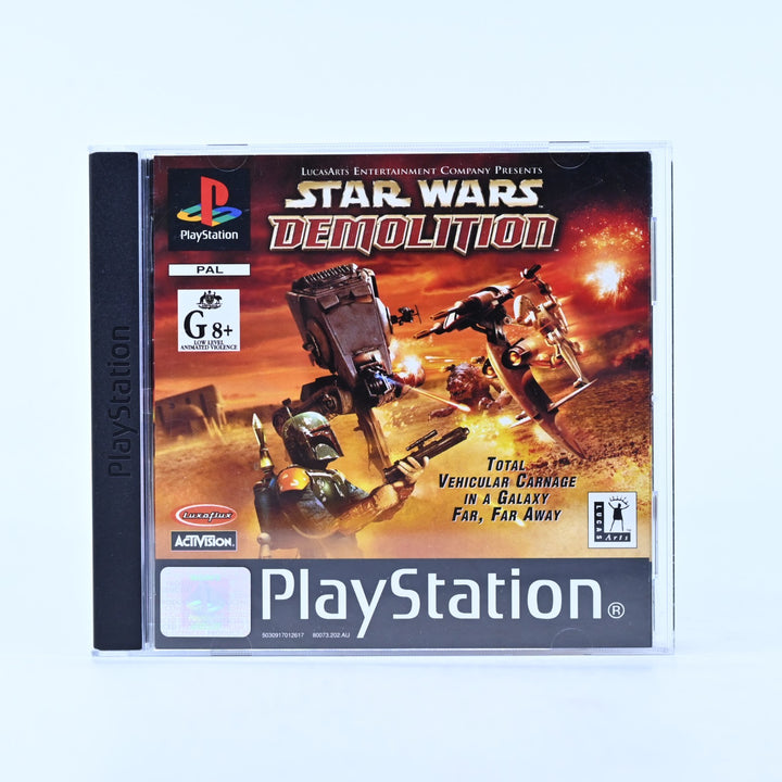 Star Wars Demolition - Sony Playstation 1 / PS1 Game + Manual - PAL - MINT DISC!