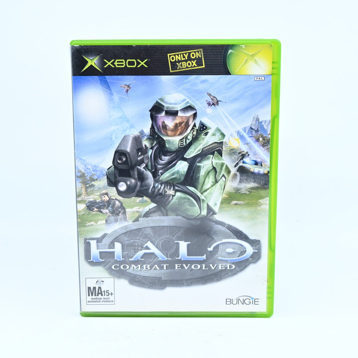 Halo: Combat Evolved - Original Xbox Game + Manual - PAL