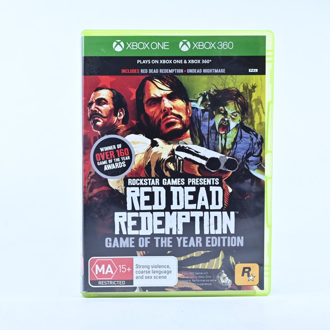 Red Dead Redemption - GOTY Edition - Xbox One Game / Xbox 360 Game + Map