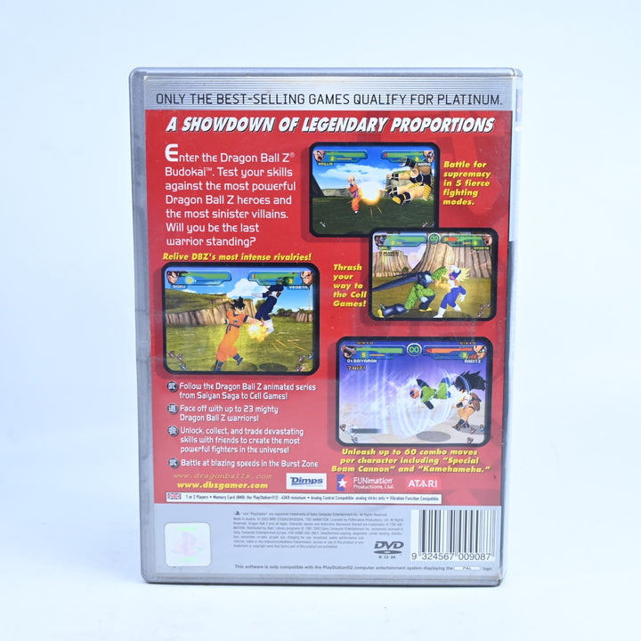 Dragon Ball Z: Budokai  - Sony Playstation 2 / PS2 Game + Manual - PAL