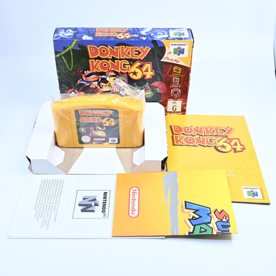 Donkey Kong 64 - N64 / Nintendo 64 Boxed Game - PAL - EXCELLENT CONDITION