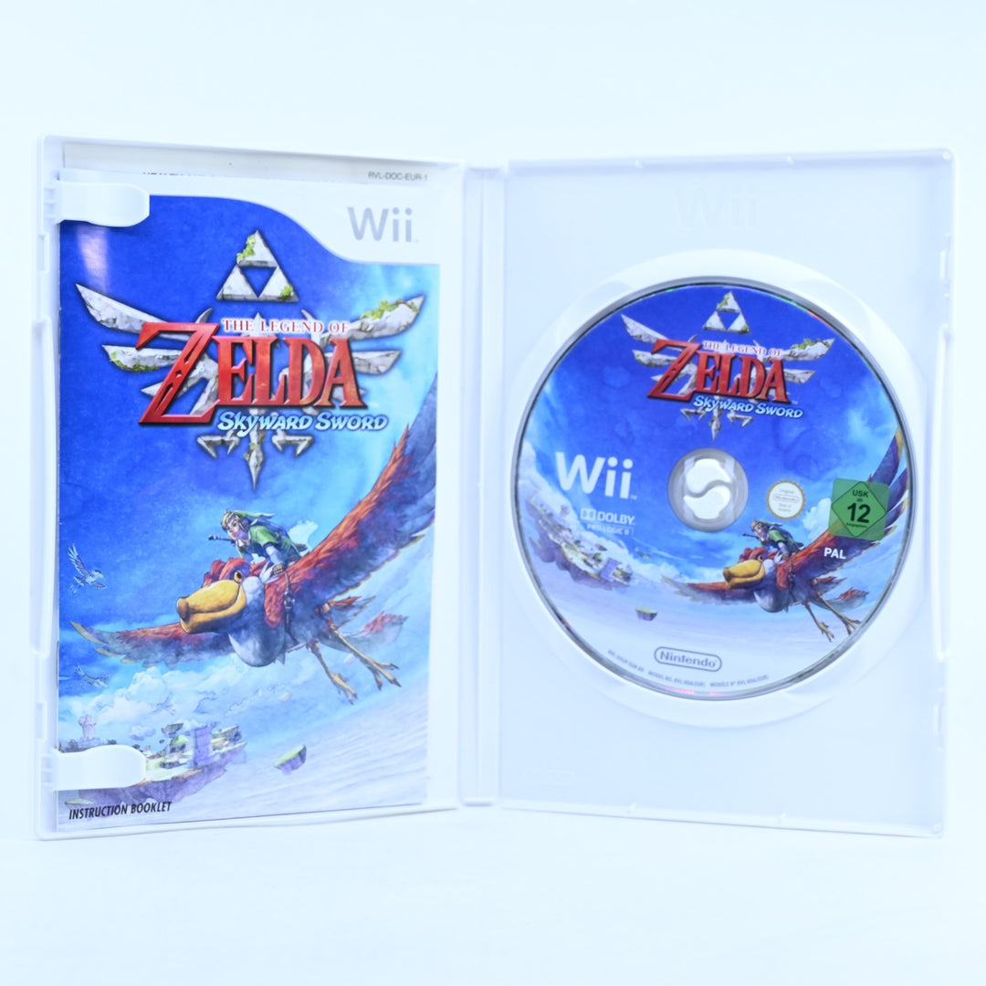 The Legend of Zelda: Skyward Sword - Nintendo Wii Game + Manual - PAL MINT DISC