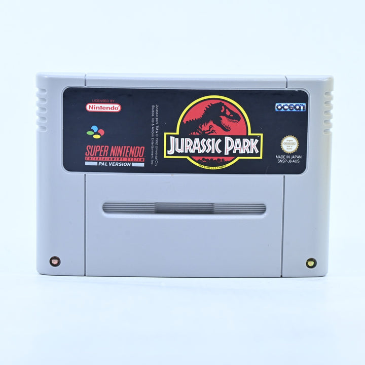 Jurassic Park - Super Nintendo / SNES Game - PAL - FREE POST!