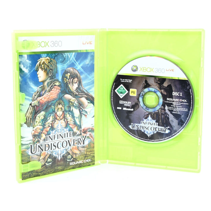 Infinite Undiscovery - Xbox 360 Game + Manual - PAL - MINT DISC!