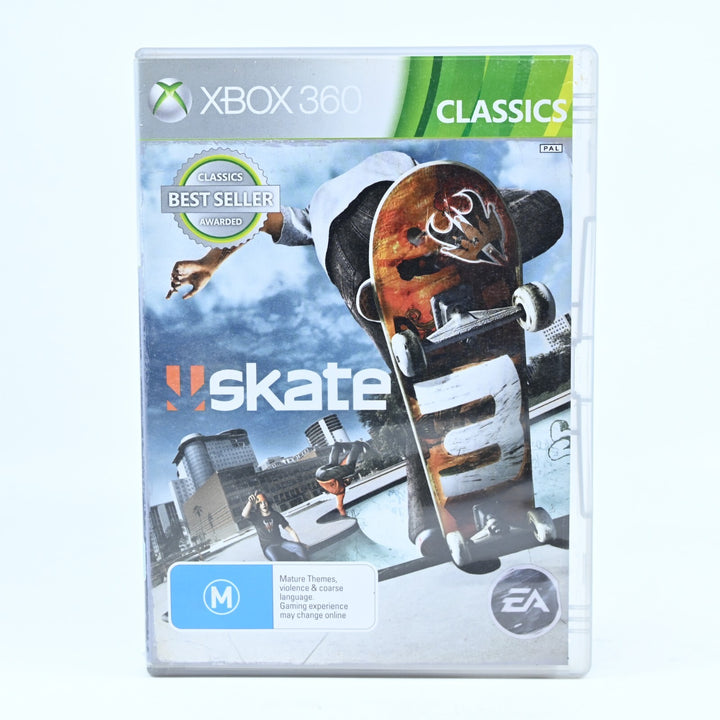 Skate 3 - Xbox 360 Game + Manual - PAL - MINT DISC!