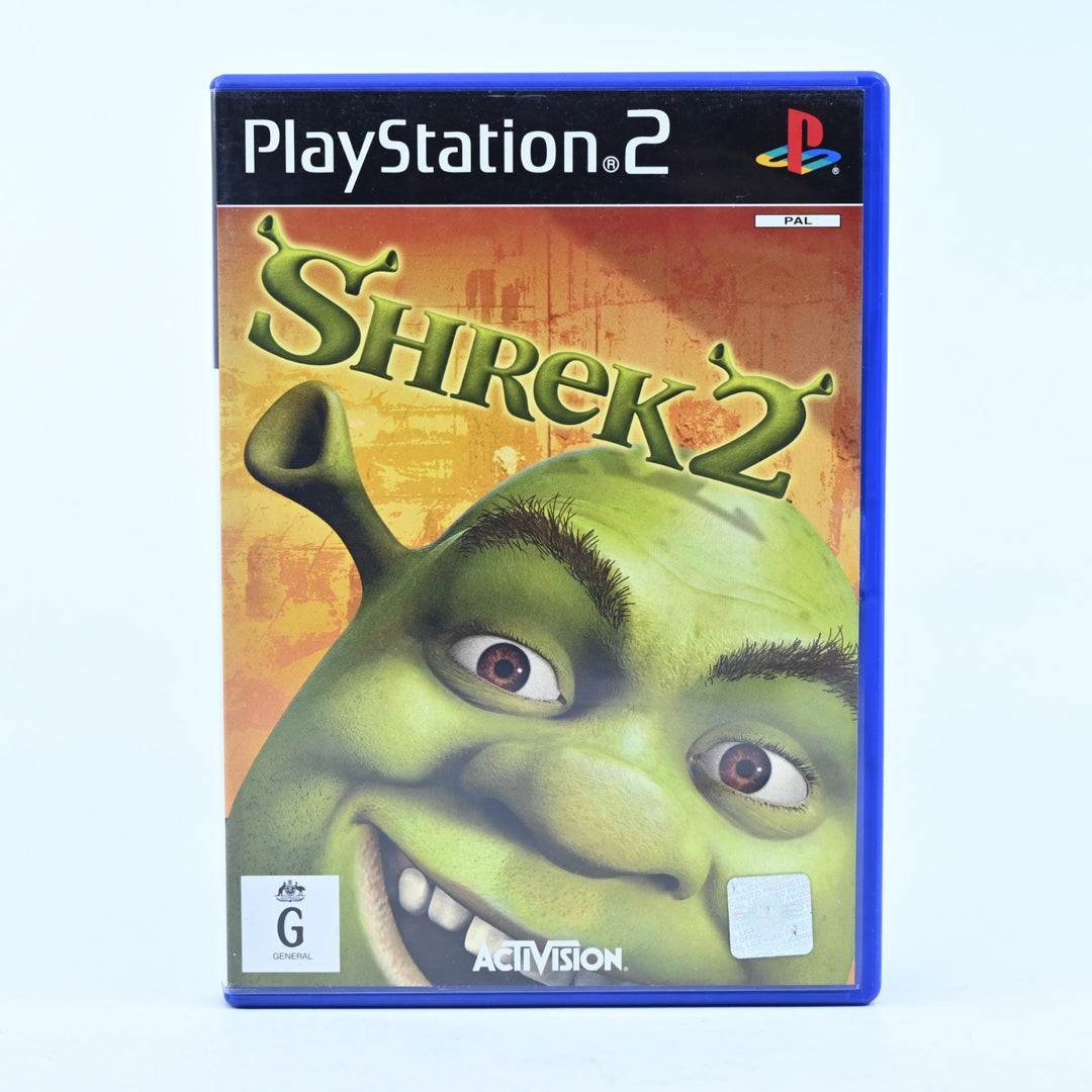 Shrek 2 - Sony Playstation 2 / PS2 Game + Manual - PAL - MINT DISC!