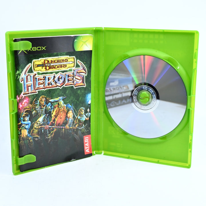 Dungeons & Dragons Heroes - Original Xbox Game + Manual - PAL - MINT DISC!