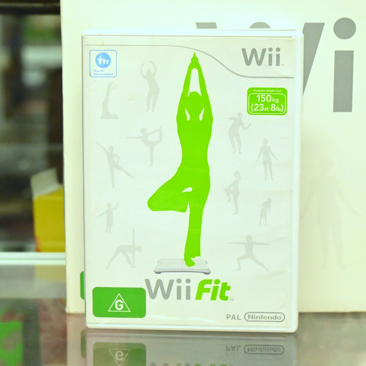 Wii Fit + Balance Board - Nintendo Wii Game + Manual / Nintendo Wii Accessory