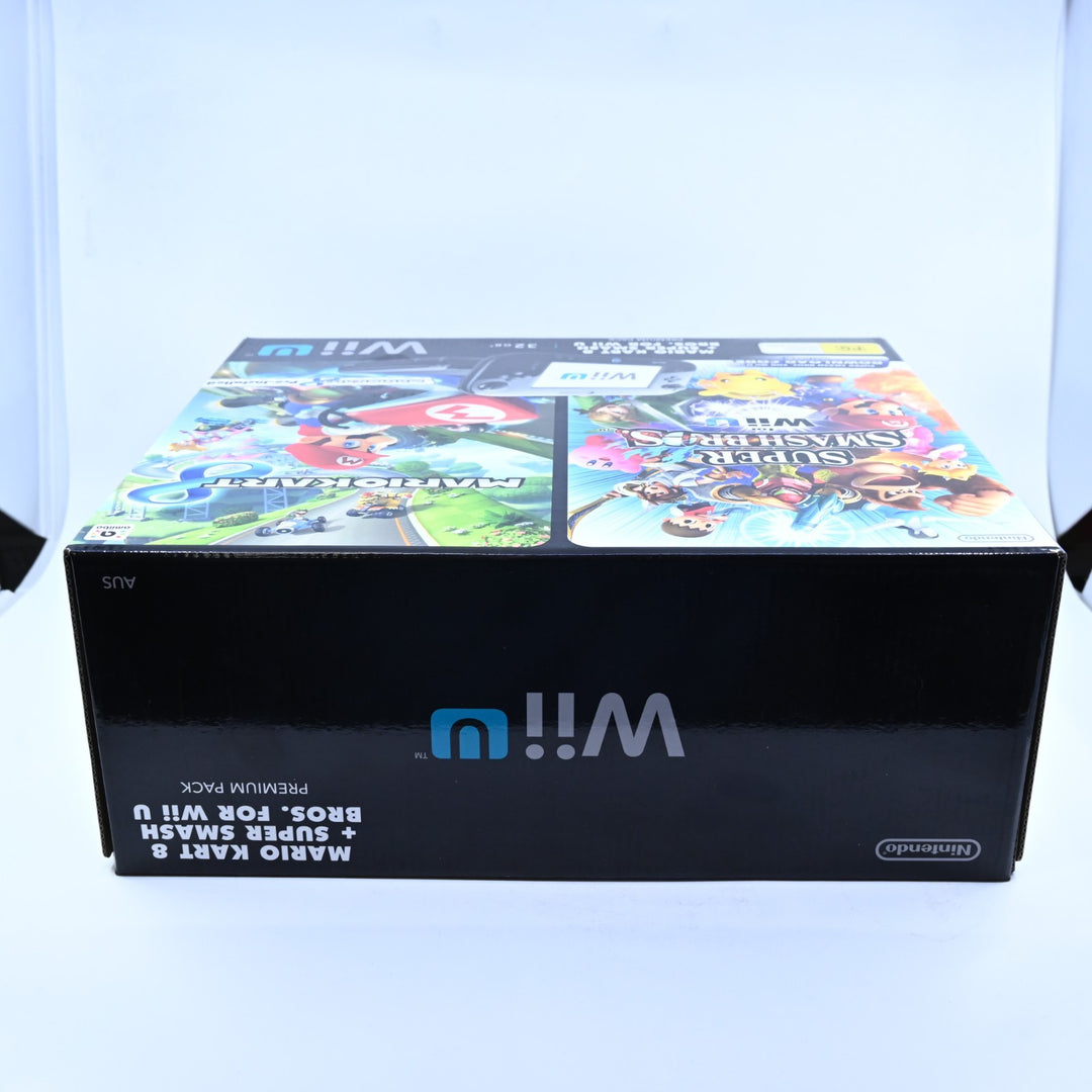Mario Kart 8 + Super Smash Bros. Premium Pack - Nintendo Wii U Boxed Console