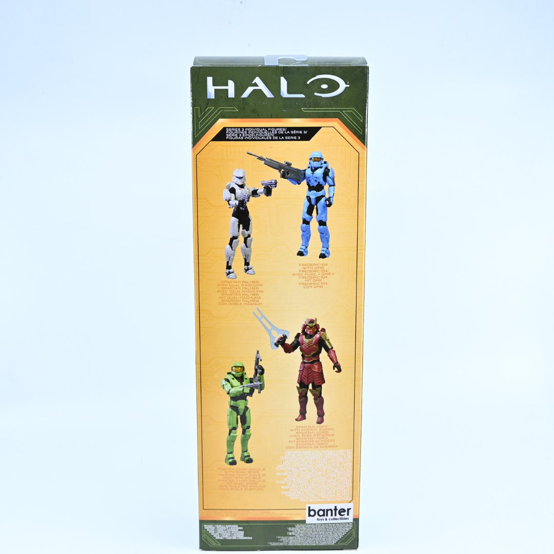 SEALED! Halo Series 3 - Master Chief (Halo 2) With Dual SMGS - Action Figure