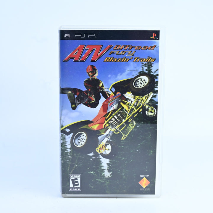 ATV Offroad Fury: Blazin' Trails - Sony PSP Game + Manual - Region Free