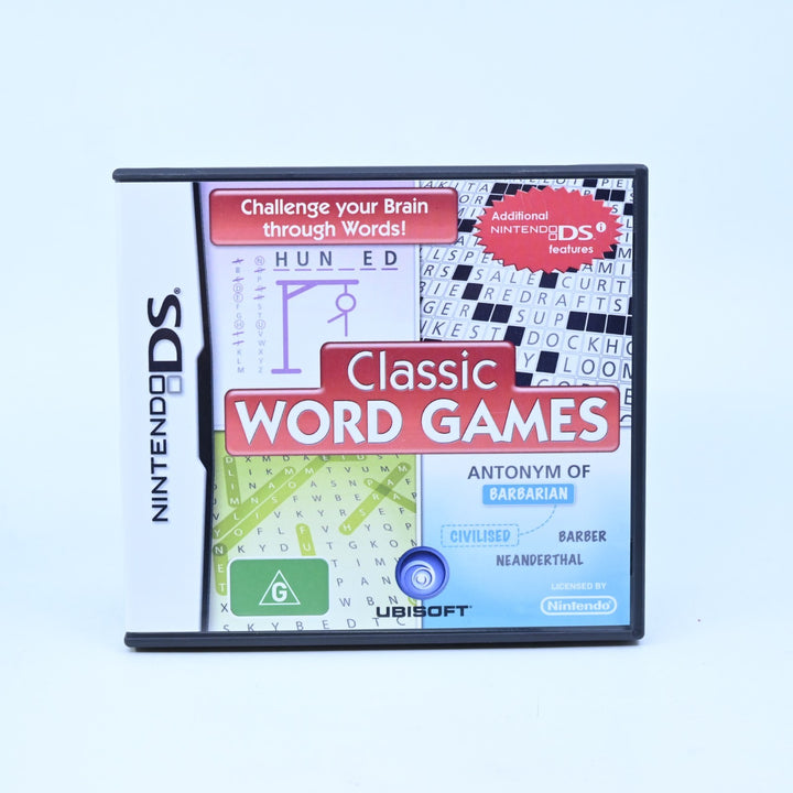 Classic Word Games - Nintendo DS Game - PAL + Manual - FREE POST!