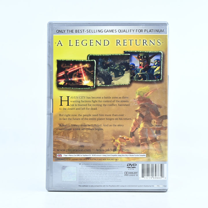 Jak 3 - Sony Playstation 2 / PS2 Game + Manual - PAL