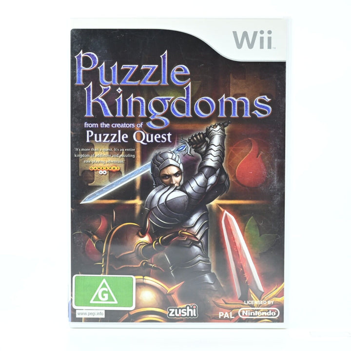 Puzzle Kingdom - Nintendo Wii Game - PAL - FREE POST!