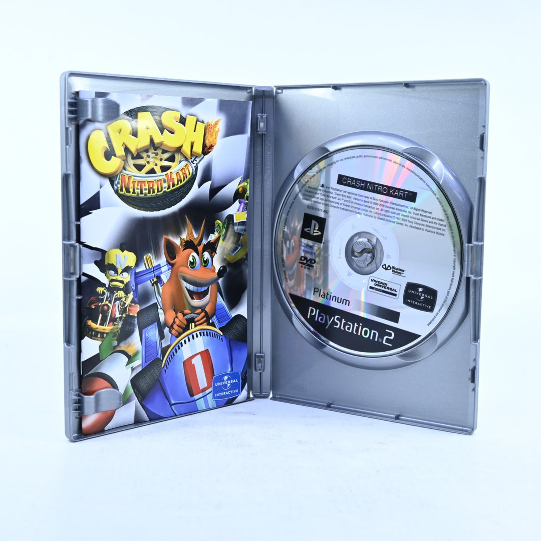 Crash Nitro Kart - Sony Playstation 2 / PS2 Game + Manual - PAL - MINT DISC!