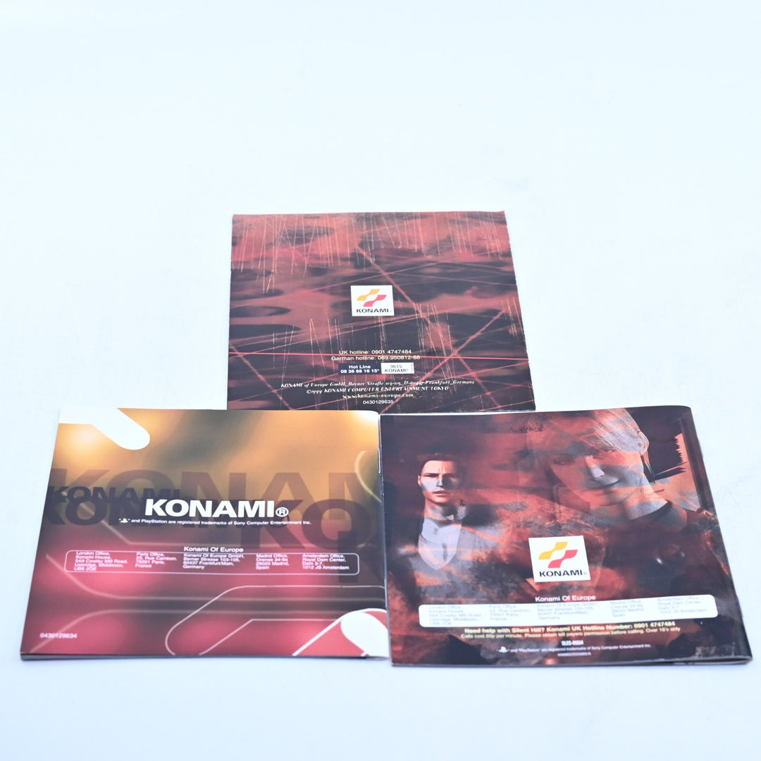 Silent Hill - Sony Playstation 1 / PS1 Game + Manual - PAL - MINT DISC!