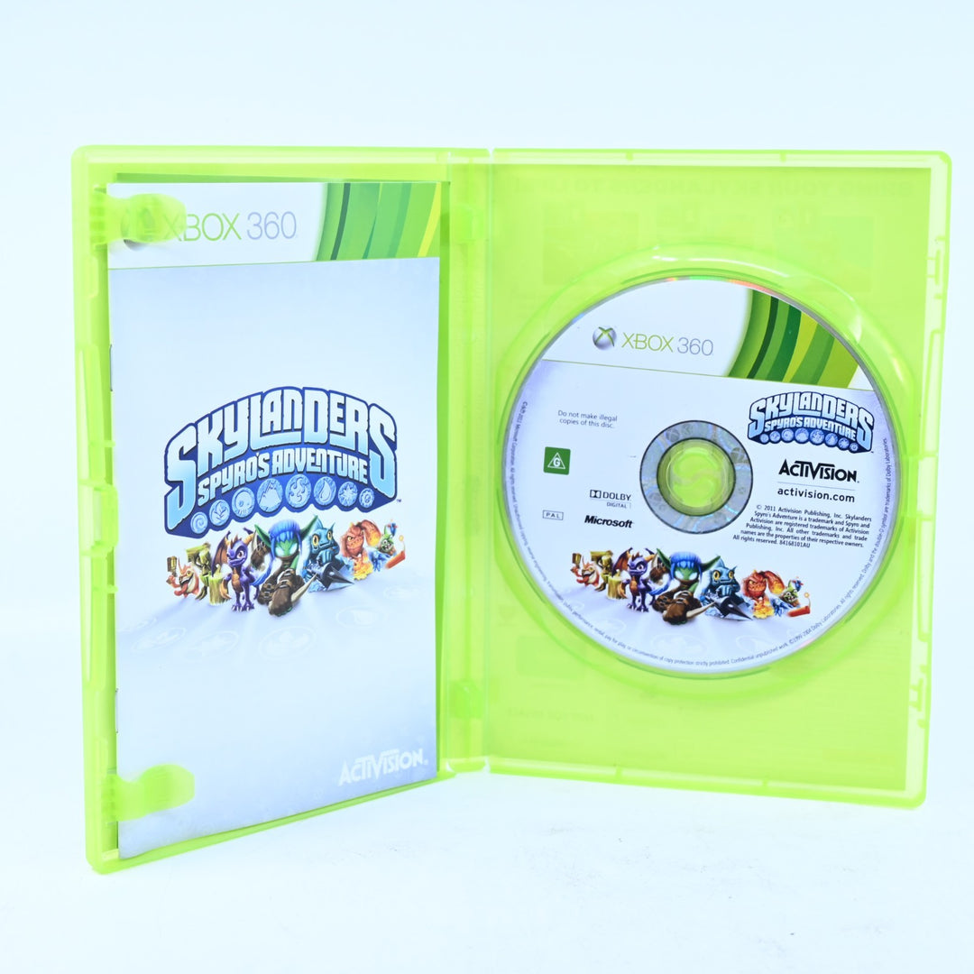 Skylanders: Spyros Adventure - Xbox 360 Game + Manual - PAL - MINT DISC!
