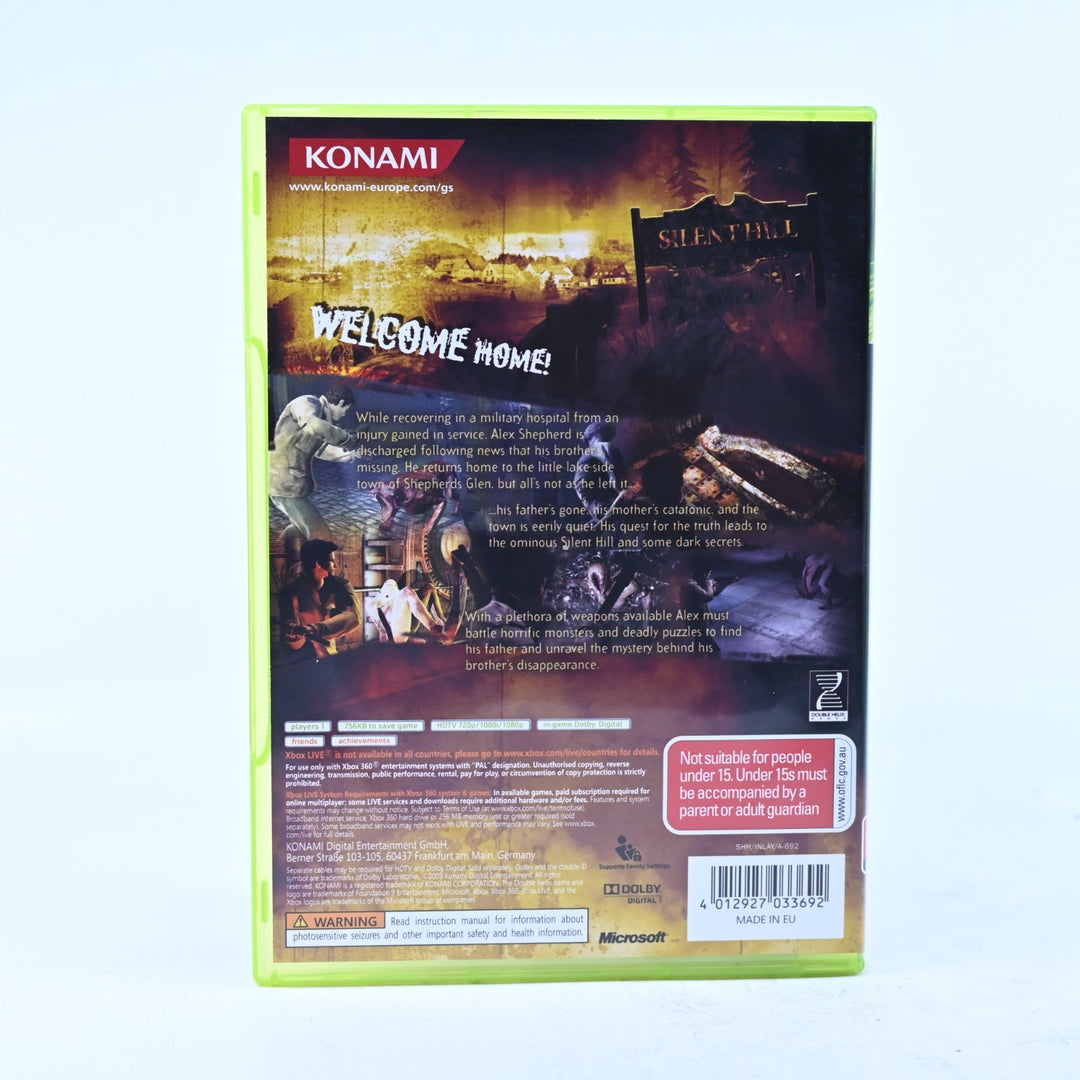 Silent Hill Homecoming - Xbox 360 Game + Manual - PAL - MINT DISC!
