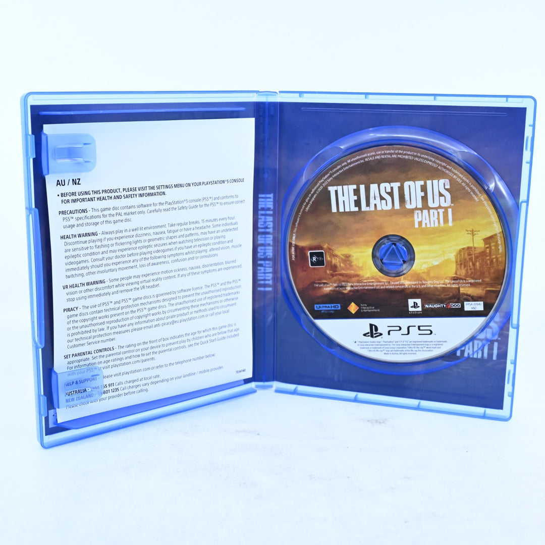 The Last Of Us Part I - Sony Playstation 5 / PS5 Game - MINT DISC!
