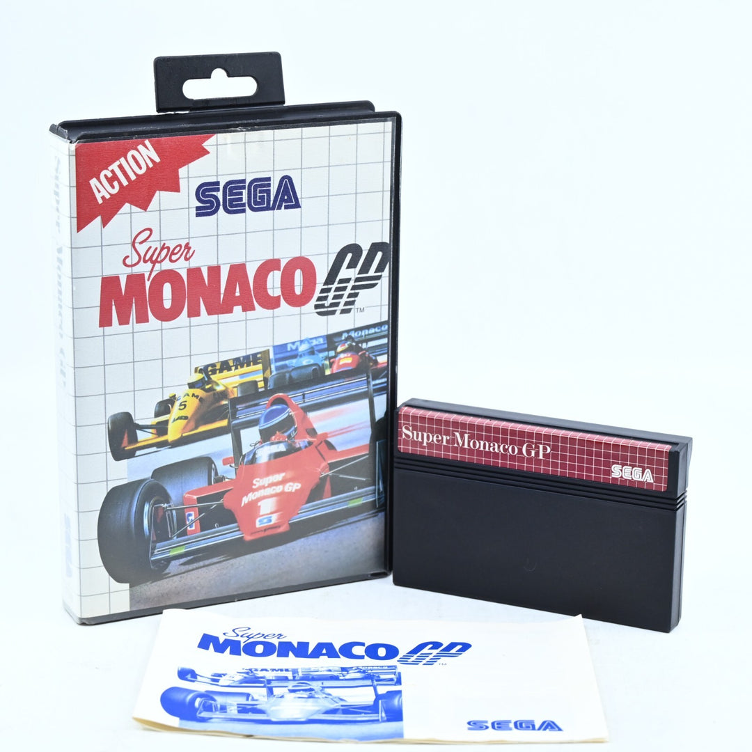 Super Monaco GP - Sega Master System Game - PAL - FREE POST!