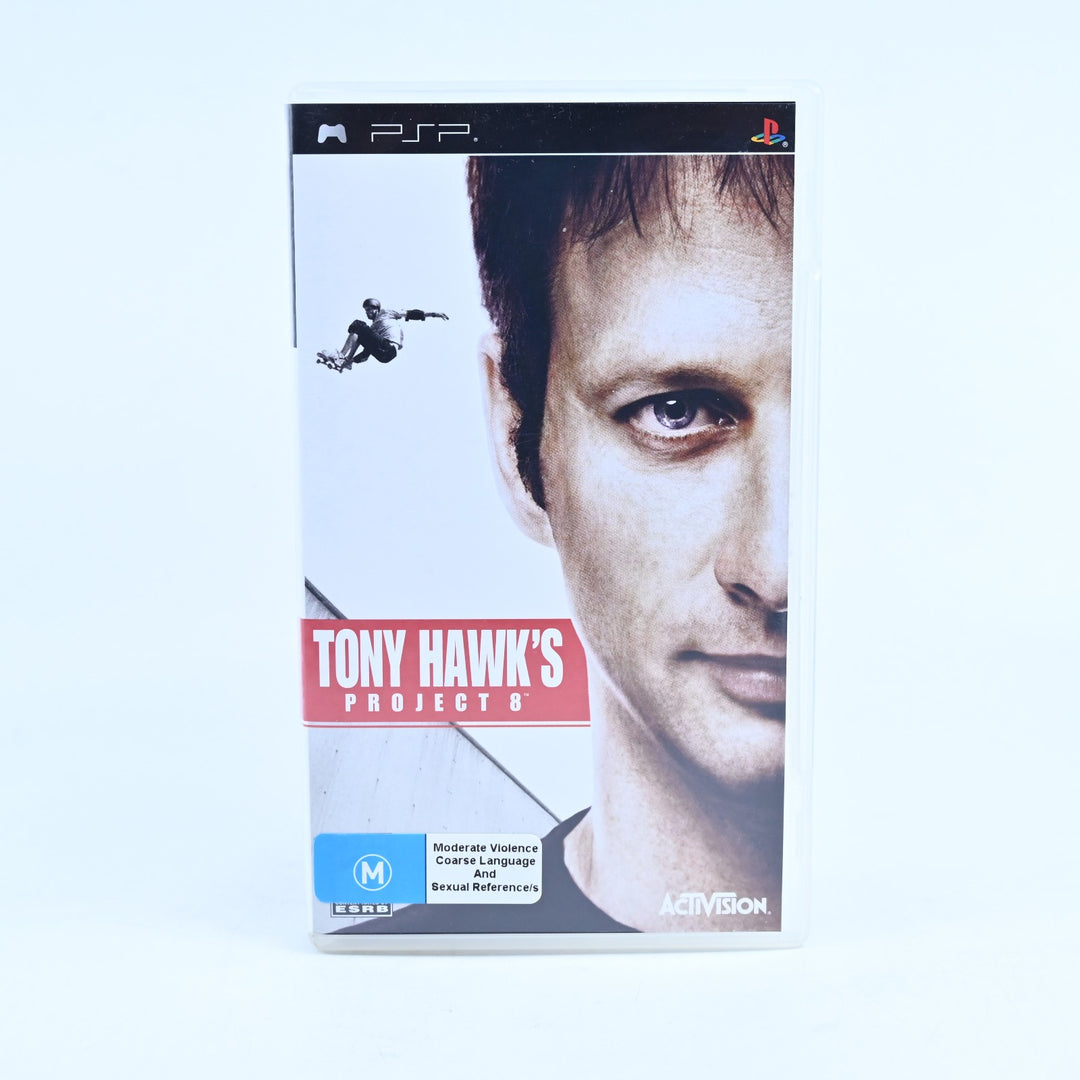 Tony Hawk's Project 8 - Sony PSP Game -No Manual - FREE POST!