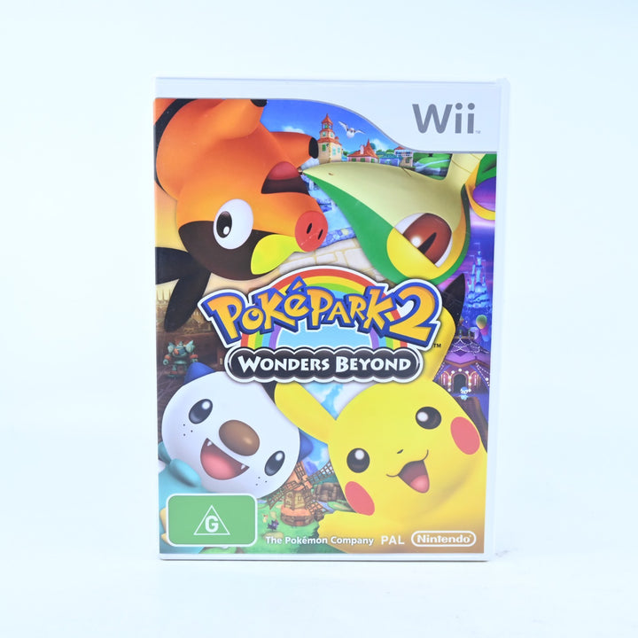 PokePark 2: Wonders Beyond - Nintendo Wii Game + Manual - PAL - MINT DISC!