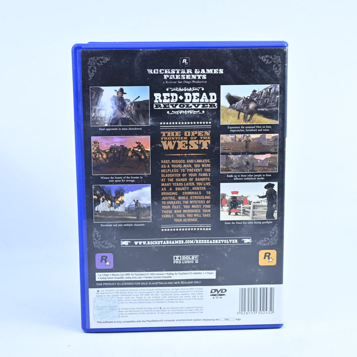 Red Dead Revolver - Sony Playstation 2 / PS2 Game + Manual - PAL - MINT DISC!