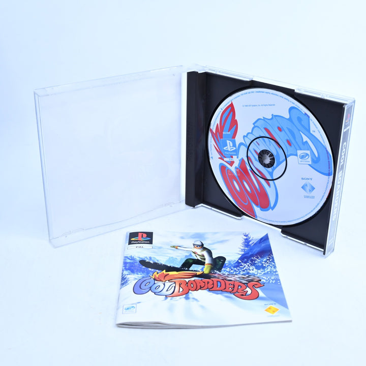 Cool Boarders - Sony Playstation 1 / PS1 Game + Manual - PAL - MINT DISC!