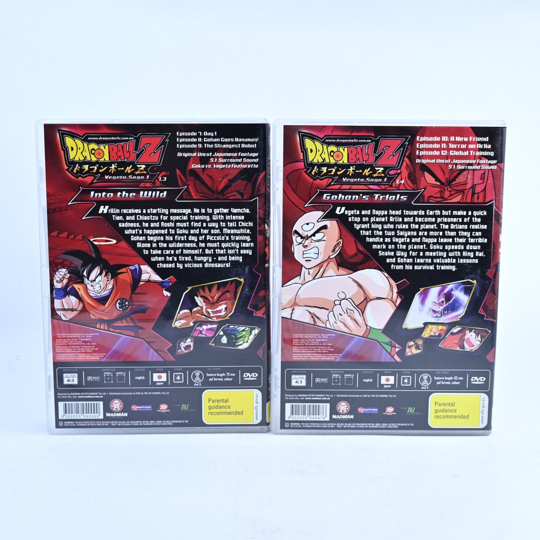Dragon Ball Z: Vegeta Saga - Box Set - Region 4 - Anime DVD
