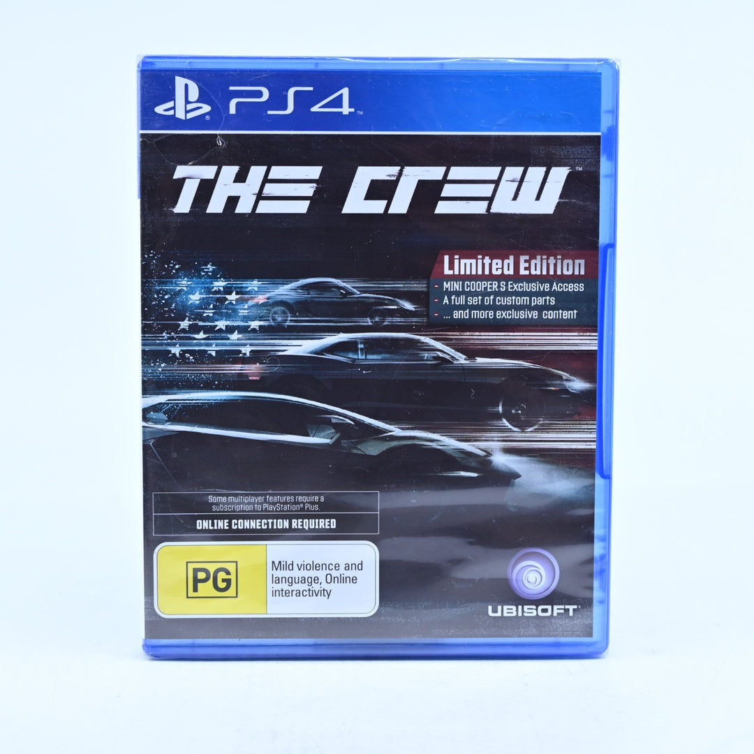 SEALED! The Crew Limited Editon - Sony Playstation 4 / PS4 Game - FREE POST!