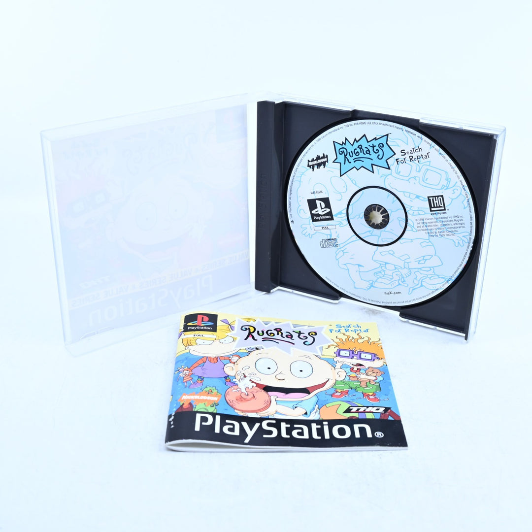 Rugrats Search for Reptar - Sony Playstation 1 / PS1 Game + Manual - PAL